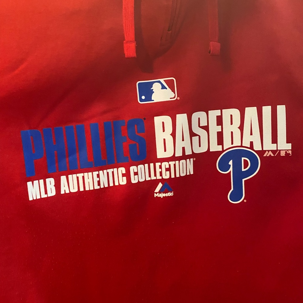 Philadelphia Phillies red hoodie adult XL